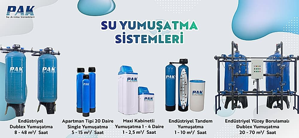 Su yumuşatma cihazları ; suda bulunan kireç ve kireçlenmeye neden olan kalsiyum ve magnezyum iyonlarının sudan alınması amacıyla kullanılan cihazlardır.